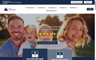 Premier Dental Care website