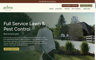 Prime Pest and Lawn of Colorado Springs website