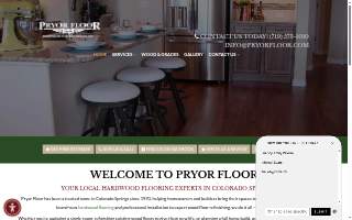 Pryor Floor website