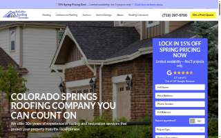 Reliable Roofing Systems website