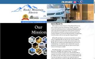 Rocky Mountain Electric website