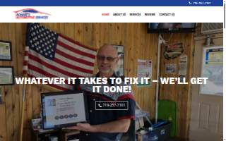 Ronnie's Automotive Services website