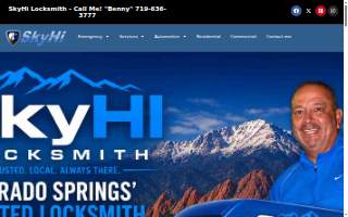 SkyHi Locksmith website