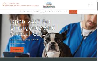 Southern Rockies Animal Emergency + Specialty website