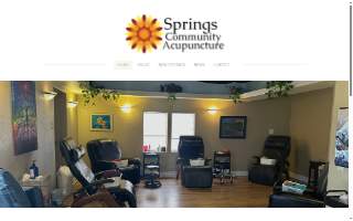 Springs Community Acupuncture website