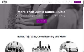 Springs Dance website