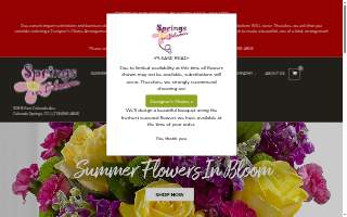 Springs In Bloom website