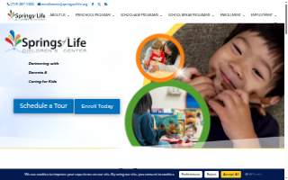 Springs of Life Children's Center - Academy & Maizeland website