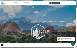 Spruce Dental website