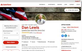 State Farm: Dan Lewis South website