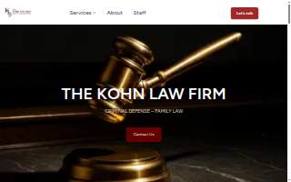 The Kohn Law Firm website