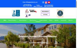 The Paint Doctor website