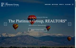 The Platinum Group Realtors LLC website