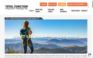 Total Function Physical Therapy PC website