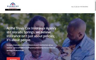 Travis Cox Insurance Agency website