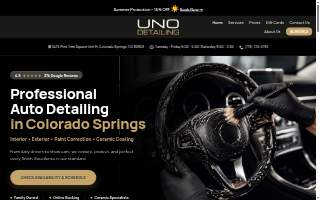 UNO Detailing of Colorado Springs website