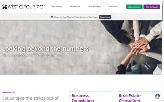 West Group, PC website