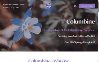 CO Mobile Notary website