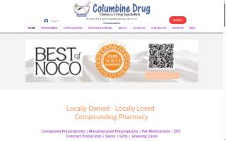 Columbine Drug website