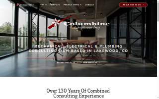 Columbine Engineering website