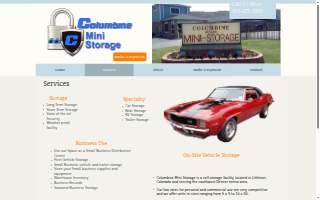 Columbine Mini Storage website