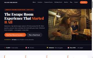 Escape the Room Denver (Littleton) website