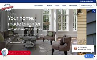 Gravina’s® Windows & Siding website