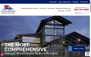 South Denver Cardiology - Littleton website