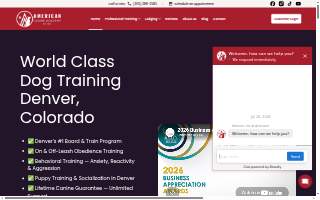 American Canine Academy Dog Training of Commerce City website