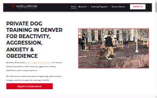 Ancillary K9 Dog Training of Commerce City website