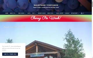 Balistreri Vineyards of Commerce City website