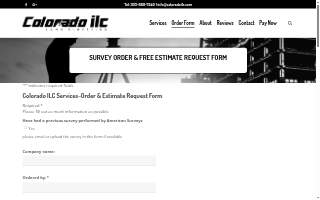 Bear Creek Land Surveying website