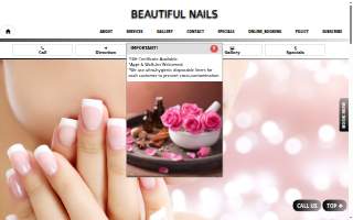 Beautiful Nails website