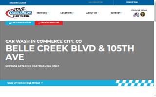 Cobblestone Car Wash of Commerce City website