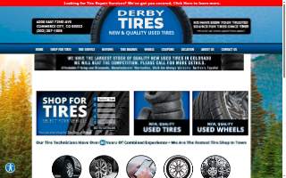 Derby Tire Service website