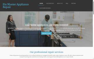 Fix Master Appliance Repair website