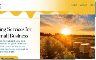 Golden Hive Accounting Services website