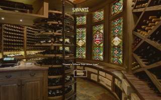 Savante Wine Cellars website