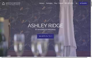 Ashley Ridge by Wedgewood Weddings website