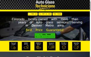 Auto glass Technicians website