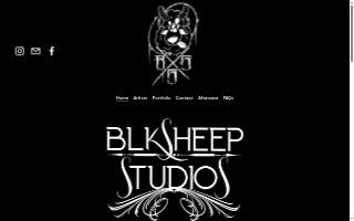 BLK Sheep Studios website