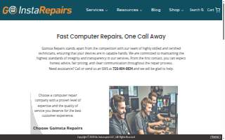 Goinsta Repairs of Dakota Ridge website