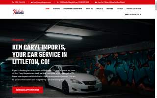Ken Caryl Imports of Dakota Ridge website