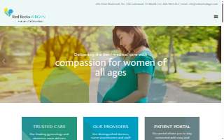 Red Rocks Ob-Gyn of Dakota Ridge website