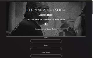 Templar Arts Tattoo Inc. of Dakota Ridge website
