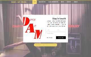The Dance Art Media Studios of Dakota Ridge website