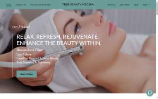 True Beauty MedSpa Littleton website