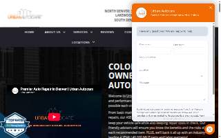 Urban Autocare of Dakota Ridge website