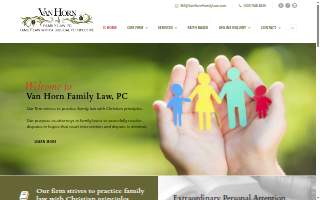 Van Horn Family Law of Dakota Ridge website