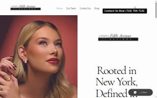 5th Avenue Designs website